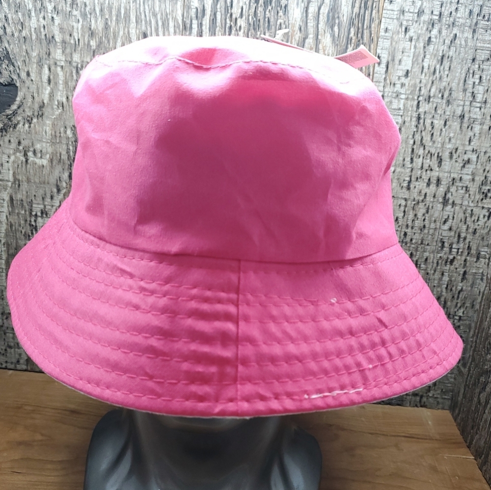Juncture Kids Girls Youth Pink Bucket Hat New With Tags